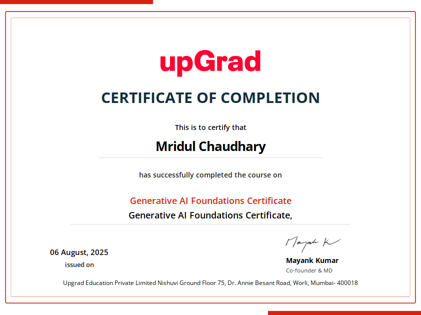Certificate Image